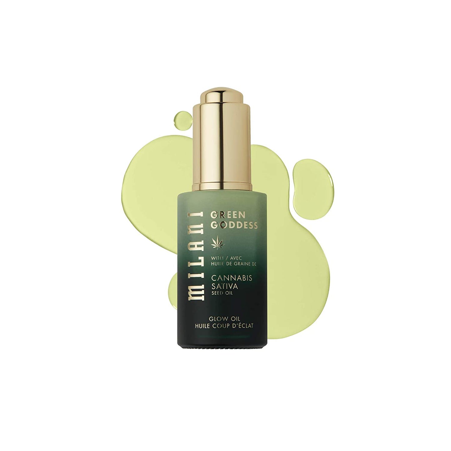 Milani Green Goddess Glow Oil – Aceite facial nutritivo y calmante 30ml