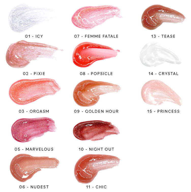 Italia Deluxe Thirsty Pout Hi-Shine Lip Gloss