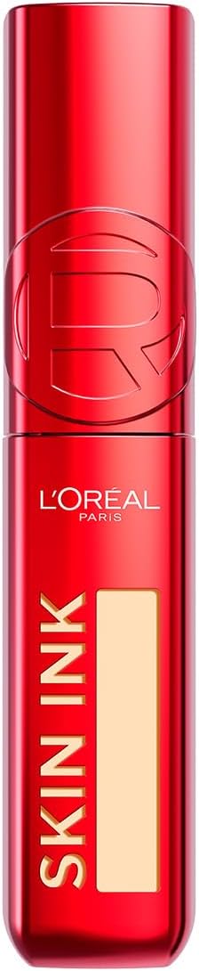 L'Oréal Paris Infallible Skin Ink Base de maquillaje y corrector 2 en 1 de larga duración y resistente a transferencias