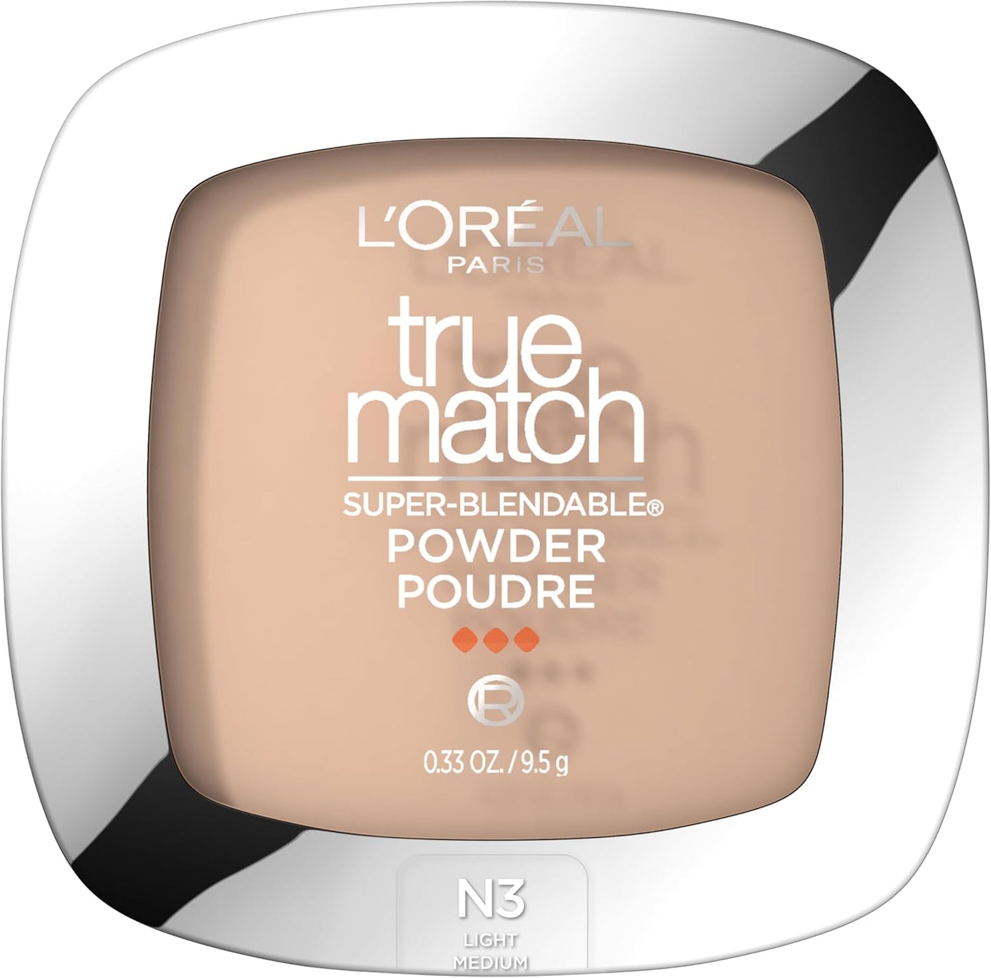 L'Oreal Paris Polvo compacto True Match Tono N3 light medium
