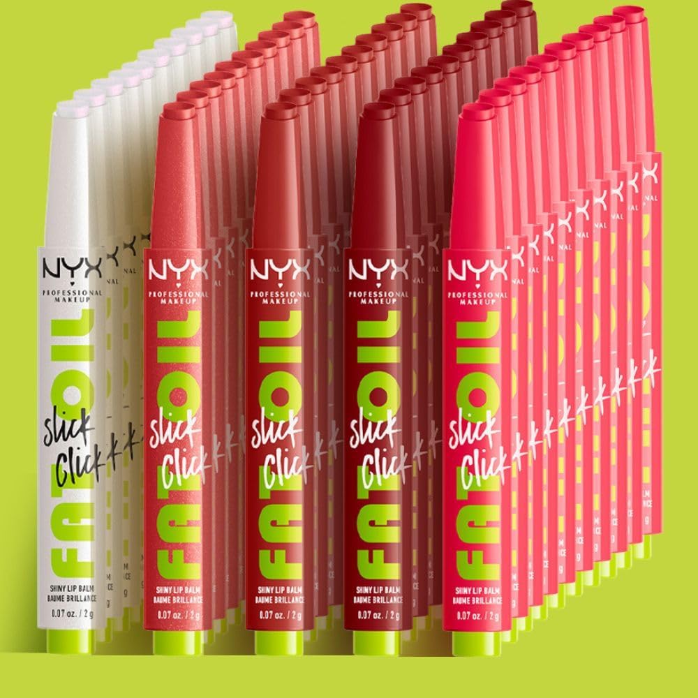 NYX Fat Oil Slick Click Brillo de labios en barra