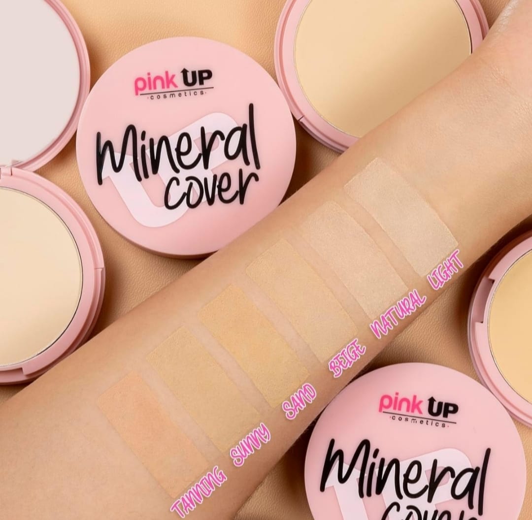 Pink UP Maquillaje en polvo Mineral Cover