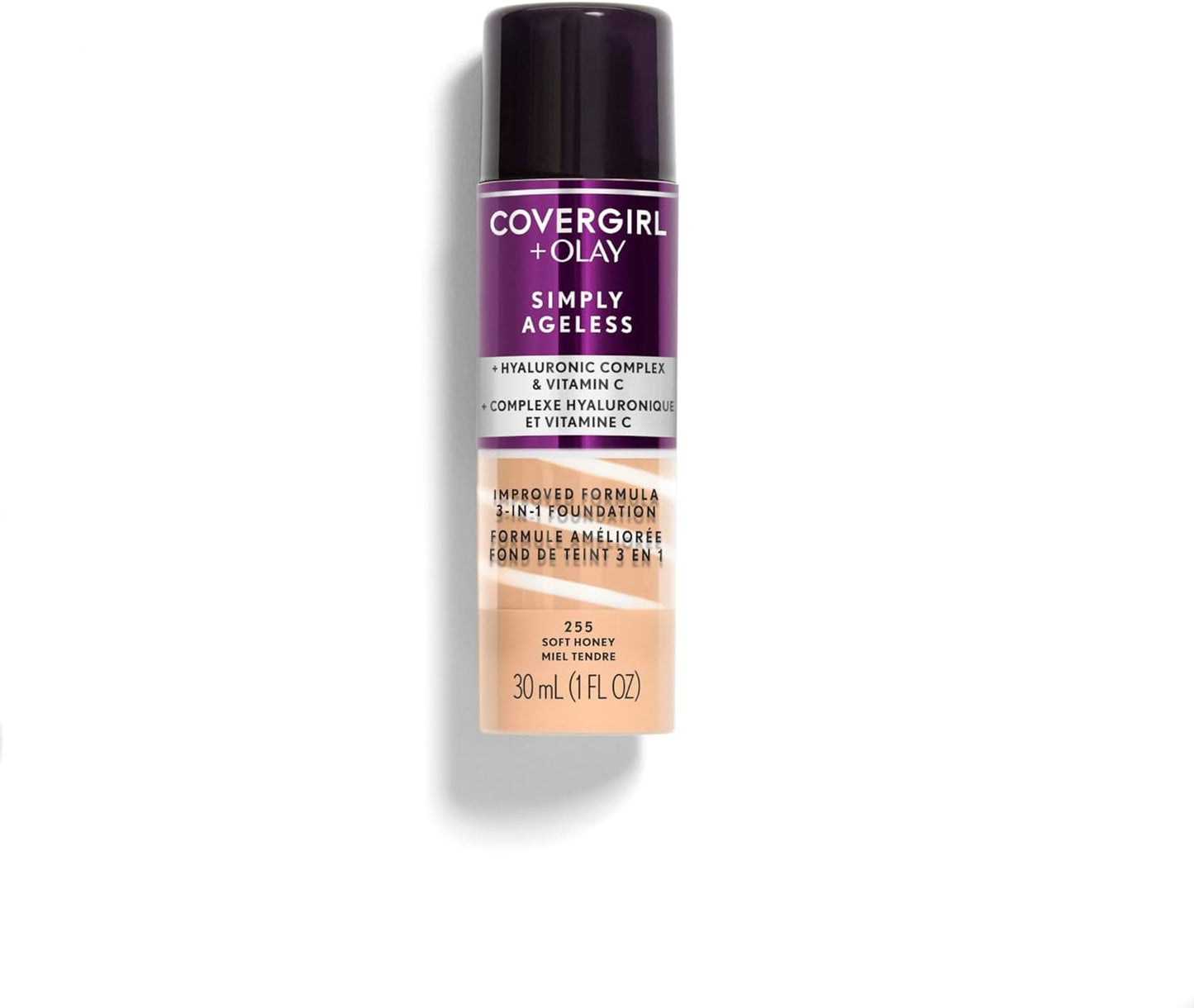 Covergirl + Olay Simply Ageless Tono 265 tawny fauve