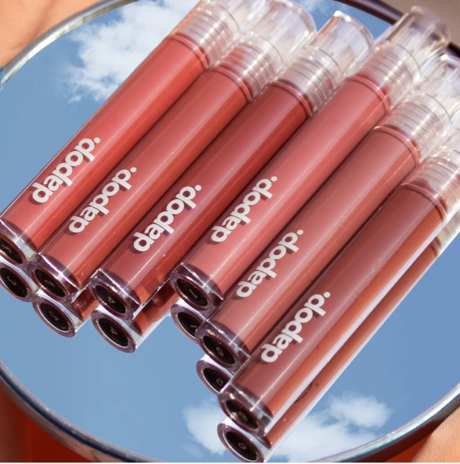 dapop Liquid Lipstick Tono peach beige