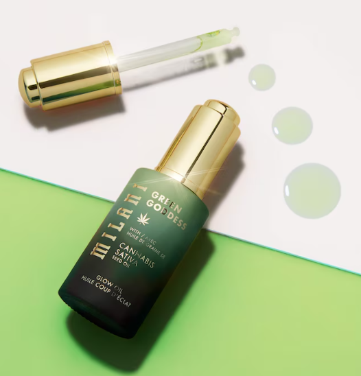 Milani Green Goddess Glow Oil – Aceite facial nutritivo y calmante 30ml