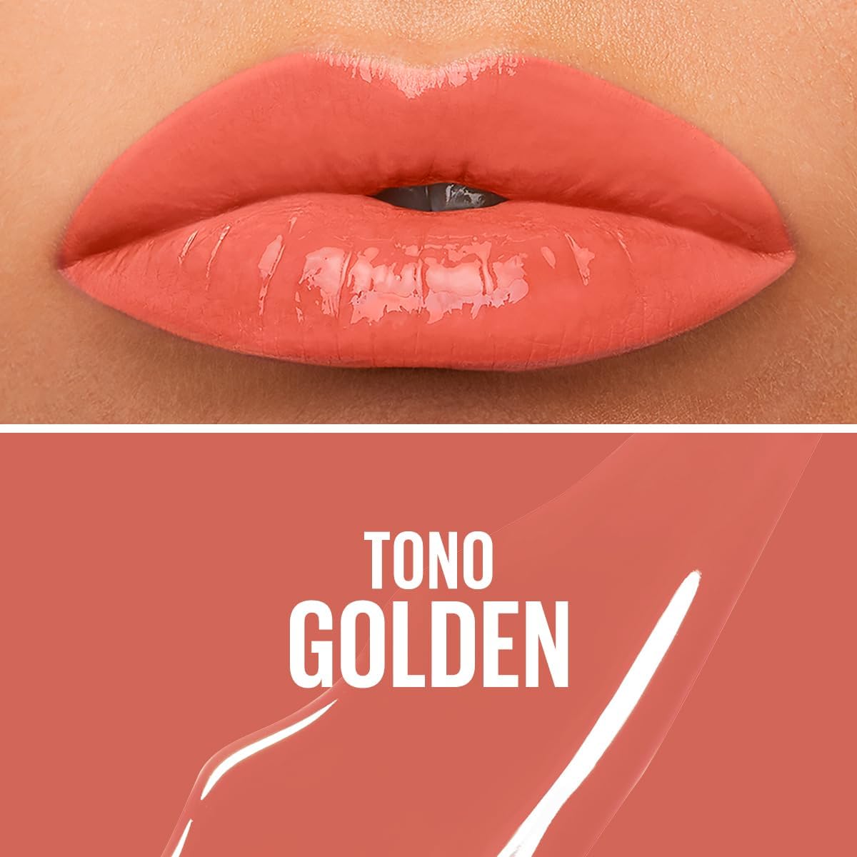 Maybelline Labial líquido brillante Superstay Vinyl Ink Tono Golden