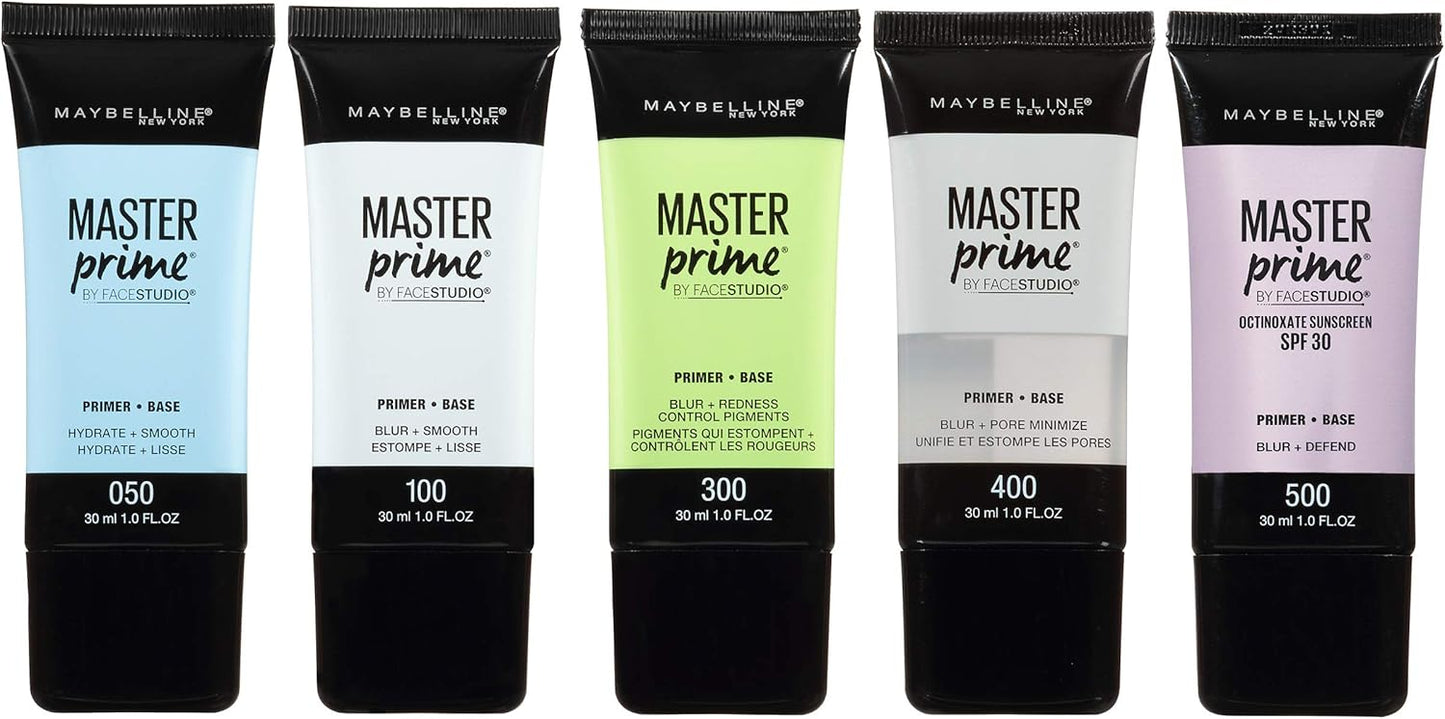 Maybelline Primer Master Prime Blur + Smooth color Transparente