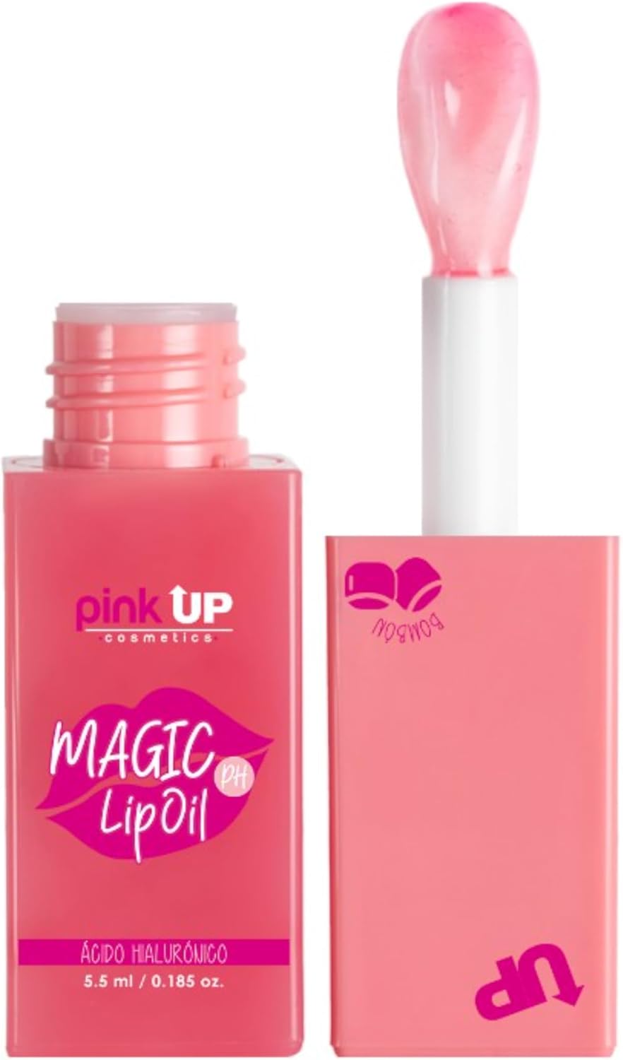 pink UP cosmetics Magic Lip Oil PH con ácido hialurónico