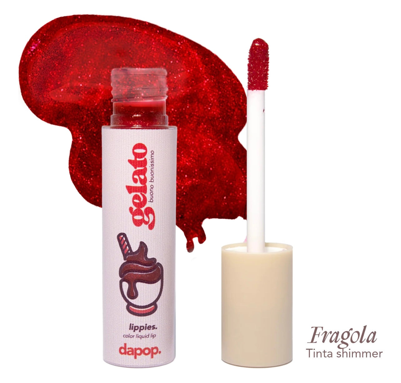 Set 6 Pzas Labiales Gloss Tinta Labial Mousse Gelato Dapop