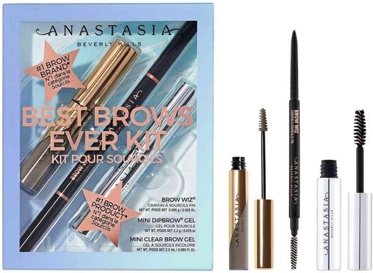 ANASTASIA BEVERLY HILLS Best Brows Ever Kit Tono Dark brown
