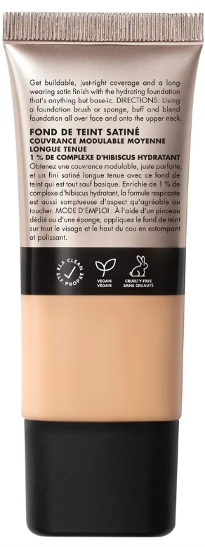 Foundation E.l.f. Soft Glam, cobertura media, 23, luz fría