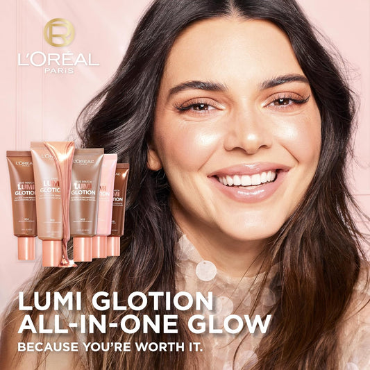 L'Oreal Loción iluminadora True Match Lumi Glotion potenciadora del brillo natural