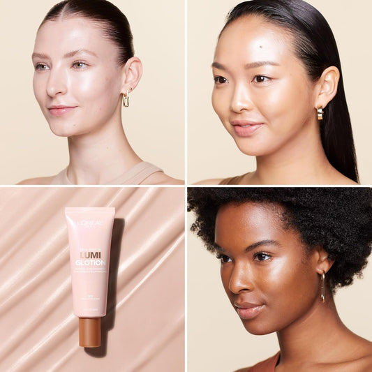L'Oreal Loción iluminadora True Match Lumi Glotion potenciadora del brillo natural