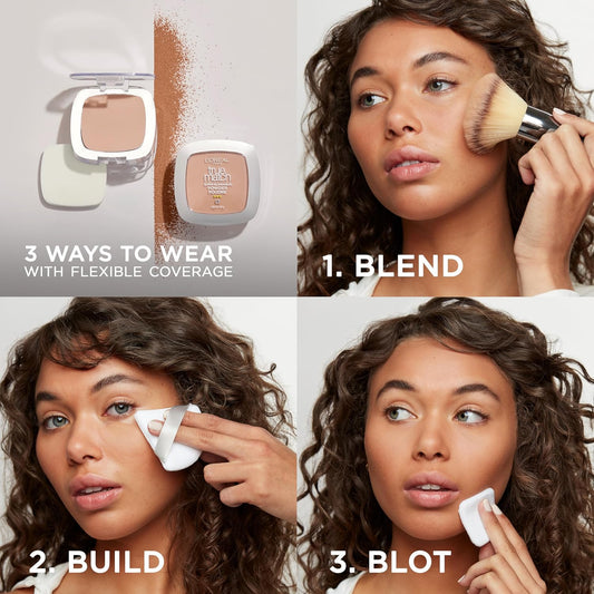 L'Oreal Paris Polvo compacto True Match Tono N3 light medium