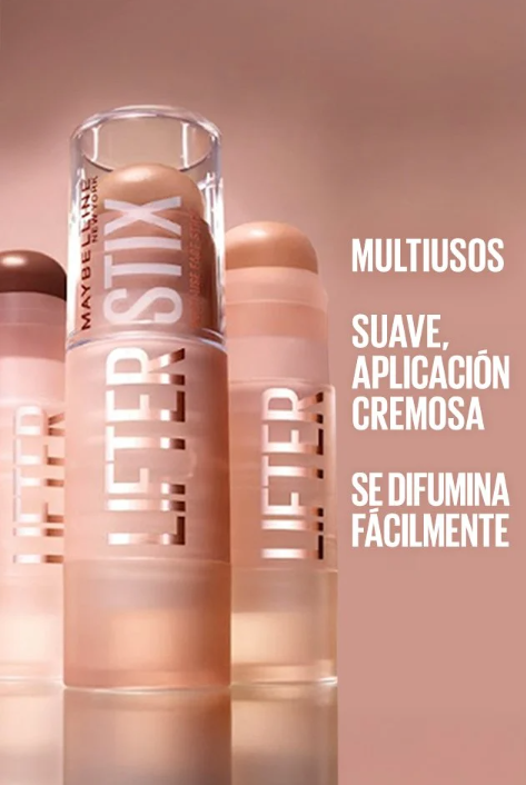 Maybelline Base y corrector en barra LIFTER STIX Multiusos