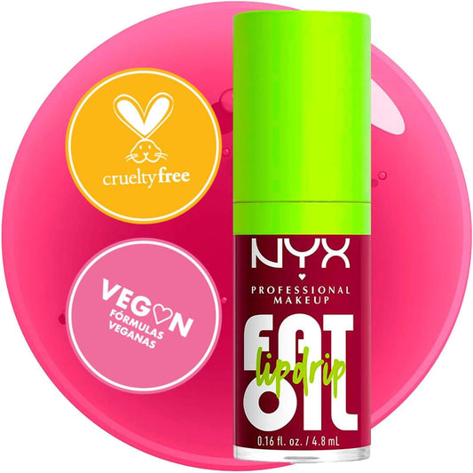 NYX Professional Makeup Fat Oil Lip Drip Gloss Tono That's Chic, 4.8ml