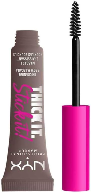 NYX Professional Makeup Thick It Stick It! Gel de cejas con color Tono: Cool Ash Brown