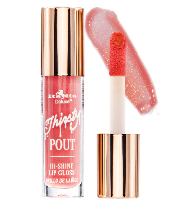 Italia Deluxe Thirsty Pout Hi-Shine Lip Gloss