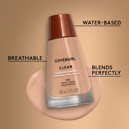 Covergirl Clean Matte Liquid Foundation Oil control Anti Luisance