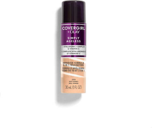 Covergirl + Olay Simply Ageless Tono 265 tawny fauve