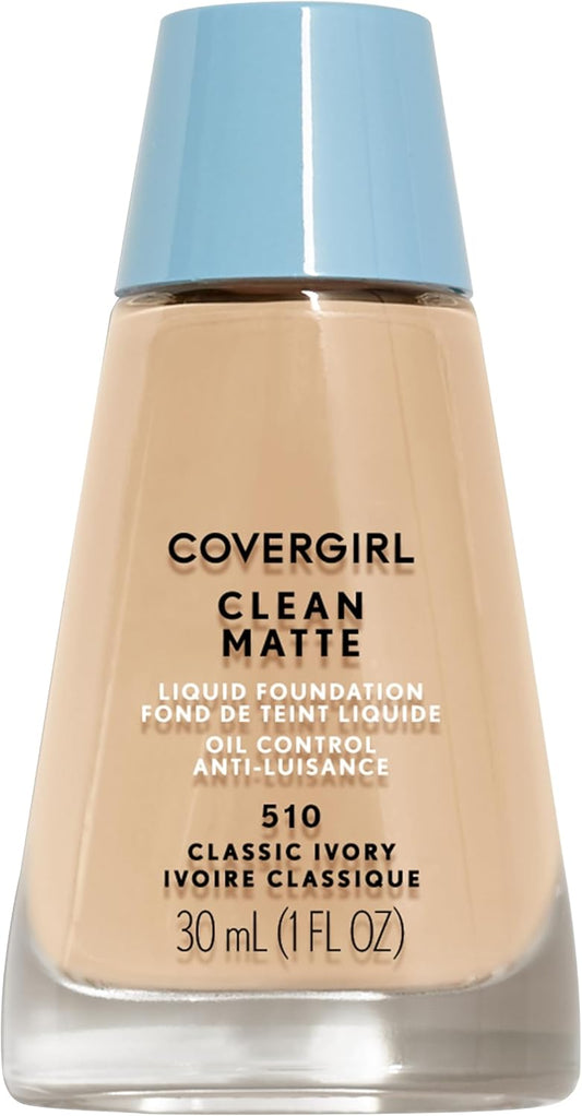 Covergirl Clean Matte Liquid Foundation Oil control Anti Luisance