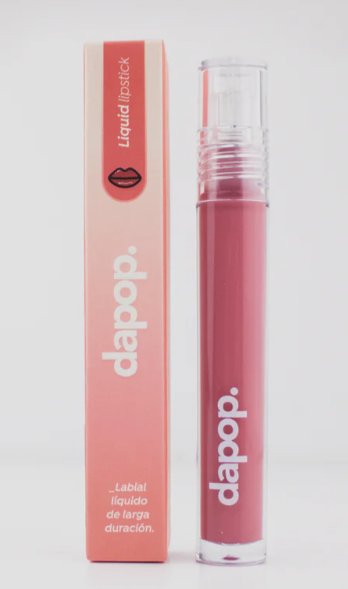 dapop Liquid Lipstick Tono peach beige