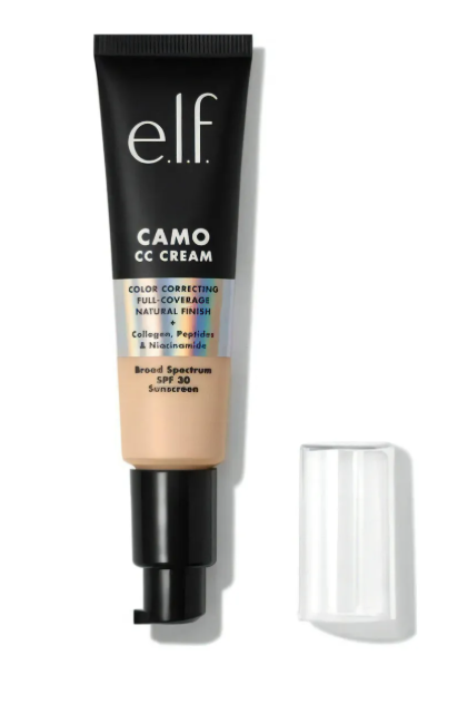 elf Camo CC Cream Base de cobertura completa corrección de color con SPF 30