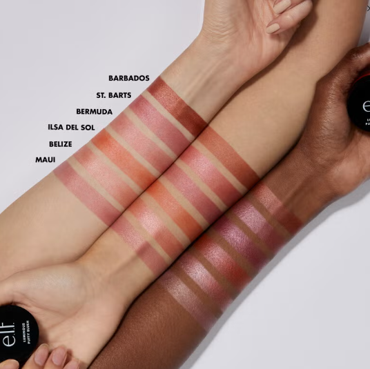 e.l.f. Luminous Putty Blush Tono belizee