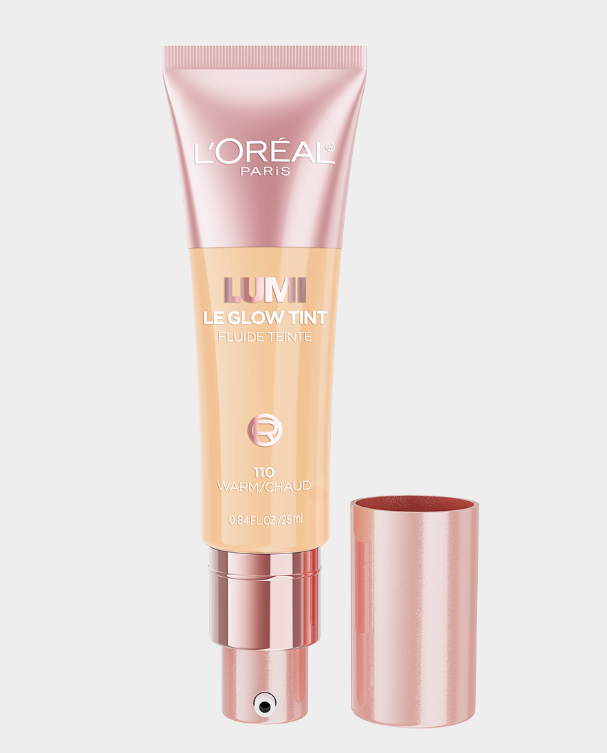 L'Oreal Paris Lumi Le Glow Skin Tint Base tipo suero tintado ligero a base de agua