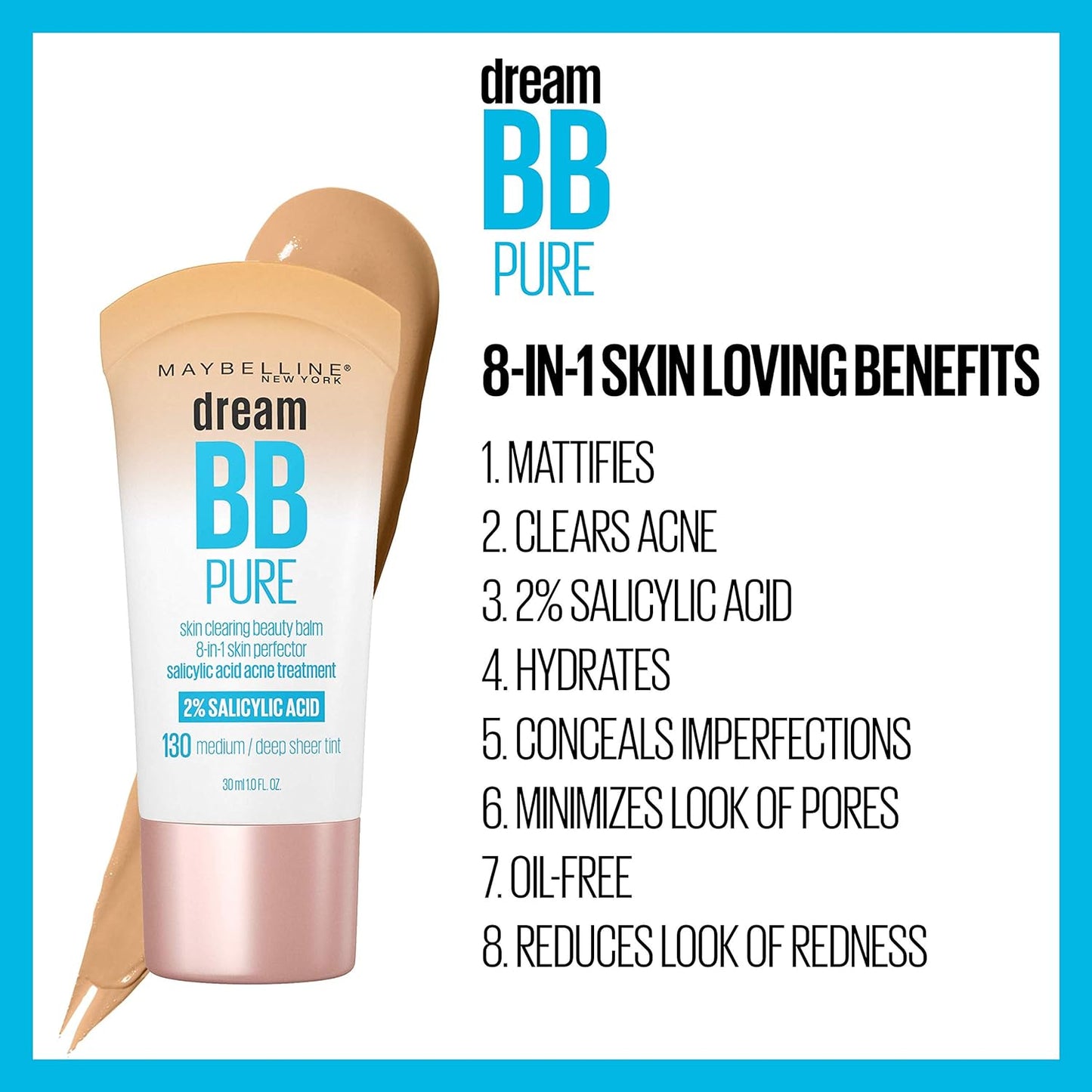 Maybelline Makeup Dream Pure BB Cream contra imperfecciones