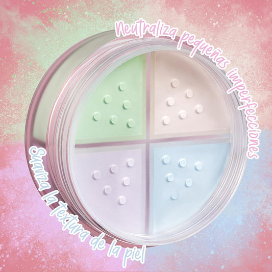 pink UP cosmetics Corrective Loose Powder